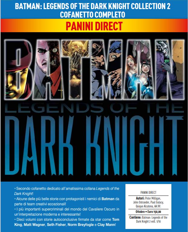 BATMAN LEGENDS OF THE DARK KNIGHT COLLECTION 2 COFANETTO PIENO - Kissashop