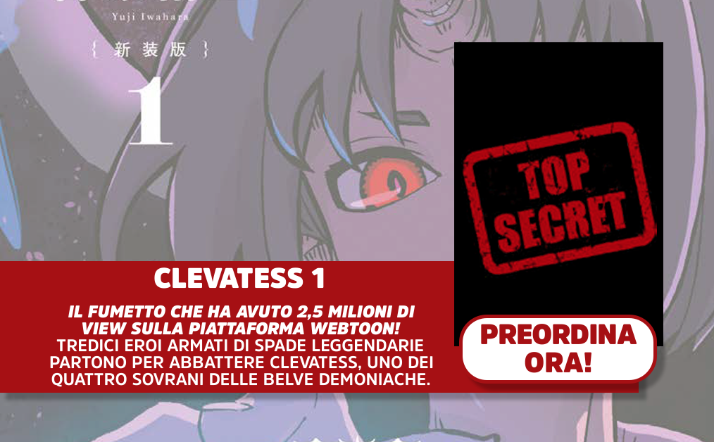 ARRIVA IN ITALIA LA SERIE WEBTOON CHE STA SPOPOLANDO!