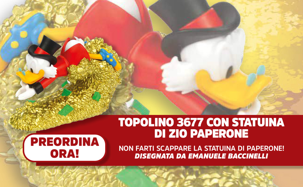 UN OGGETTO UNICO PER I FAN DI ZIO PAPERONE!