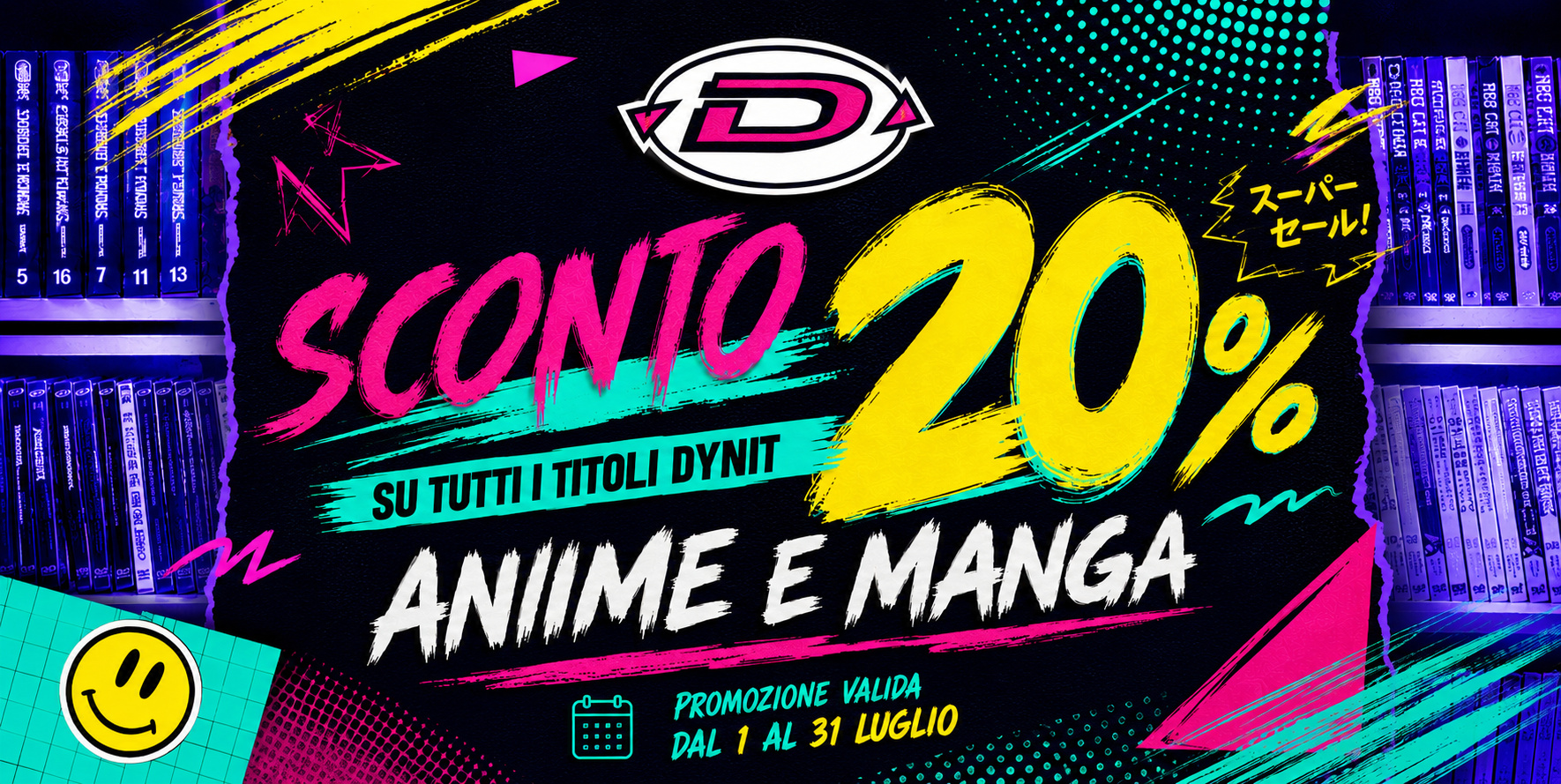 Dynit Un'Estate Animata: Extra Sconto 20%
